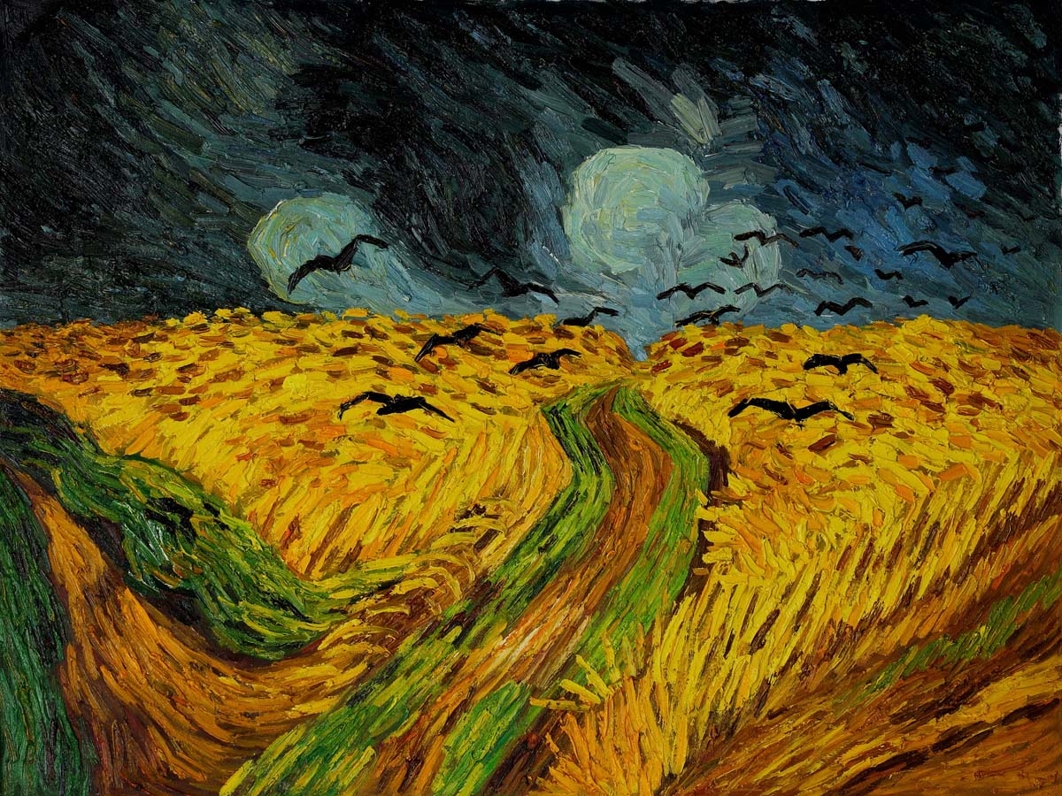 Wheat Field With Crows by Vincent Van Gogh